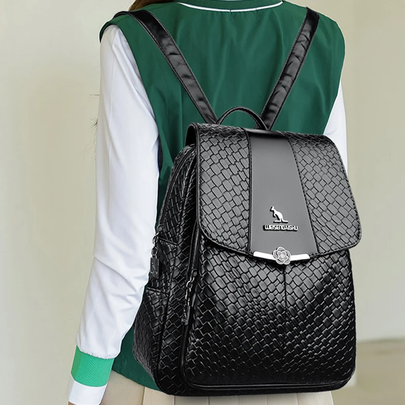 Вместительный многофункциональный дорожный рюкзак 2024 роскошный женский