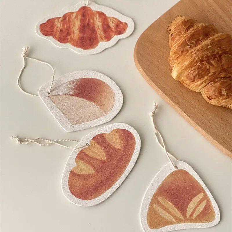 

Bread Pattern Oil Free Compressed Sponge Dish Scrubber Kitchen Cleaning Tool
