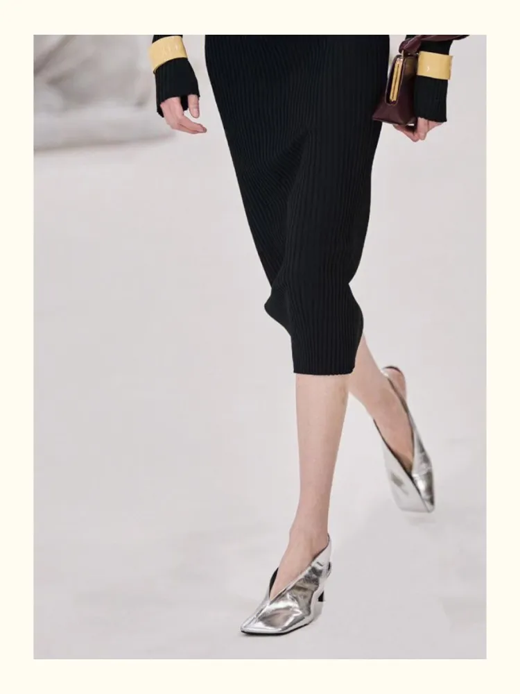 

Босоножки женские на высоких шпильках, повседневные универсальные туфли с квадратным носком, с закрытым носком, для ранней весны