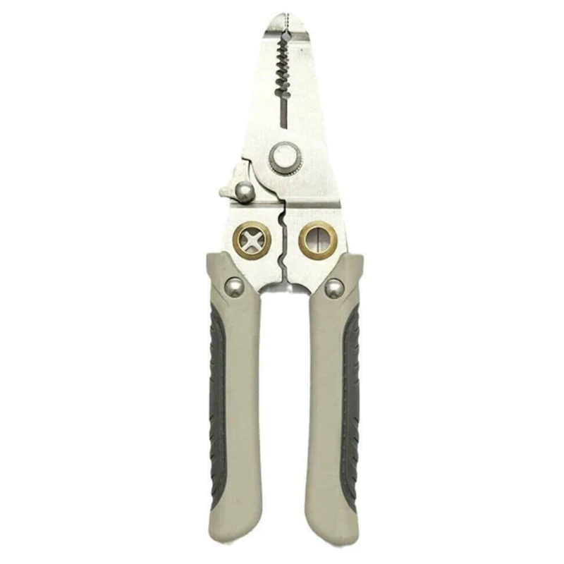 

Multi-Functional Wire Splitting Pliers Multi Powerful Practicality Hand Tools One Cut for Multiple Uses Clamp