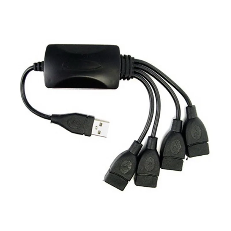 Разветвитель для кабеля USB 2 0 1 штекер-4 гнезда |