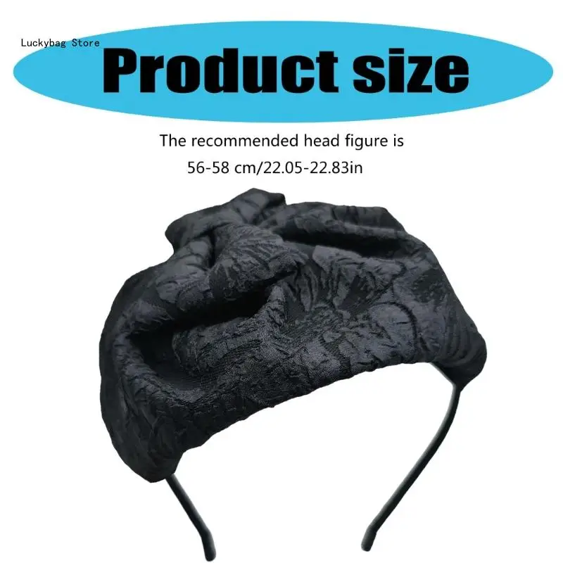 Женский головной убор с изящным бантом 1920-х годов хлопушками повязка на голову