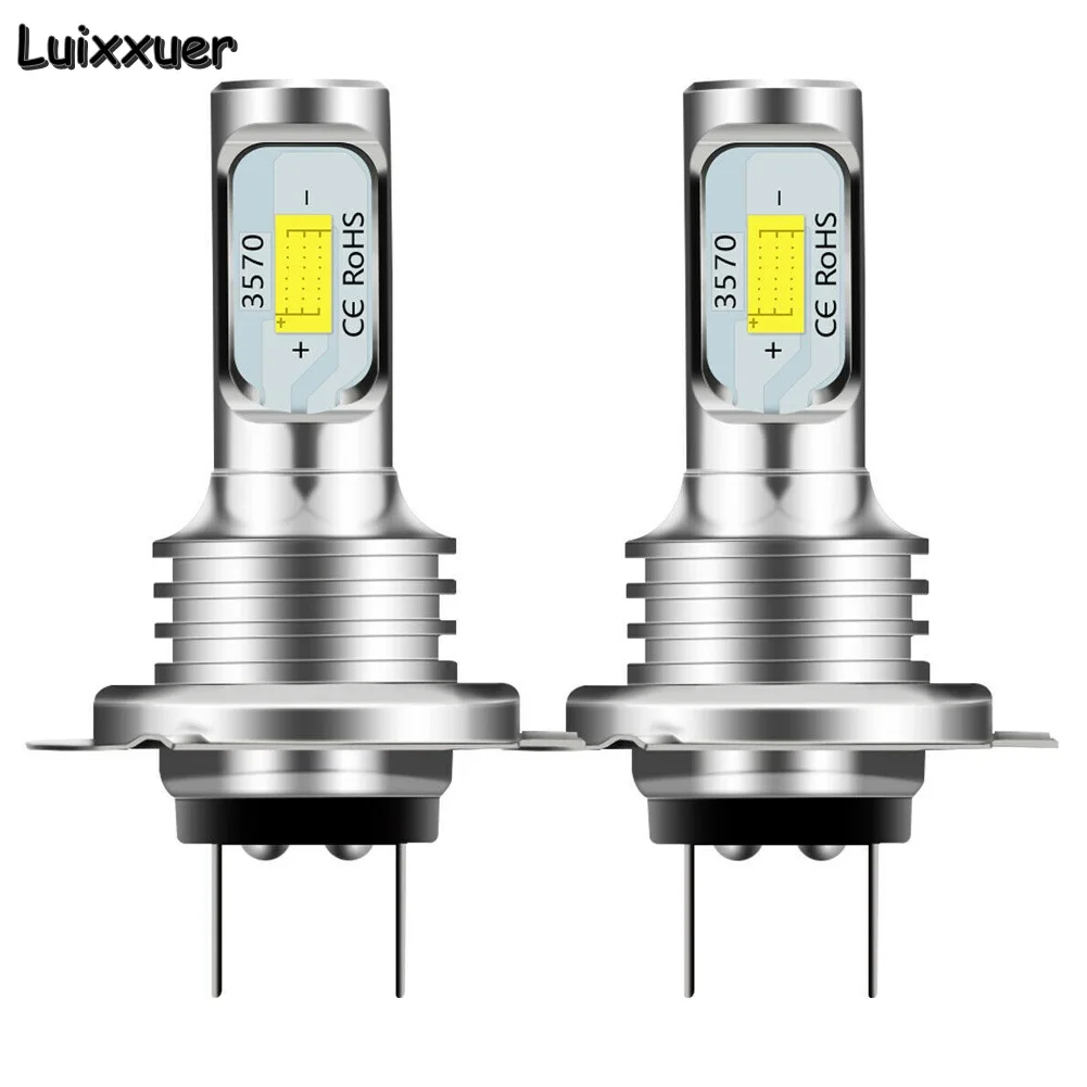 2Pcs H7 LED Headlight Kit 80W 10000LM Hi Or Lo Beam Bulbs 6000K White IP 68 Waterproof Led Headlight Car Accessories