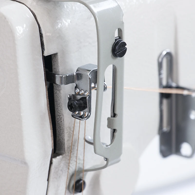 Лучшее качество швейная машина с двойной иглой промышленная HONKON со съемником для