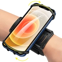 running wristband phone holder 360%c2%b0rotation detachable sports armband with key holder for iphone samsung xiaomi huawei phone