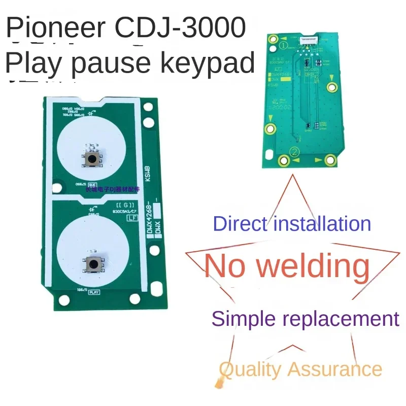 Оригинальная клавиатура Pioneer Cdj3000 Play Pause без сварки внутренняя контактная кнопка