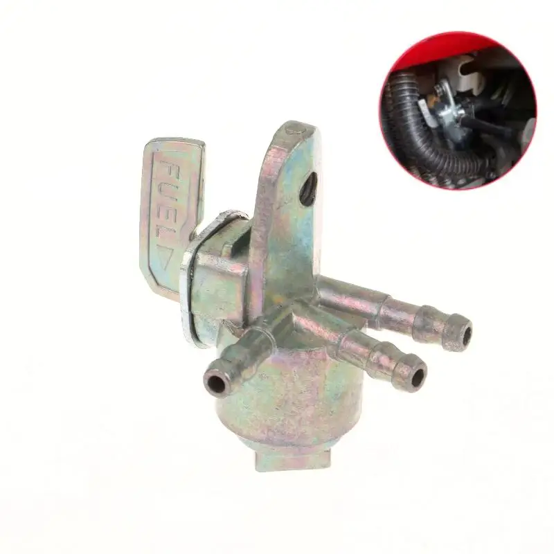 Фото LVEE Fuelcock YMH 3-портовый газовый топливный клапан, переключатель крана для мотоцикла, велосипеда, квадроцикла, новинка №1