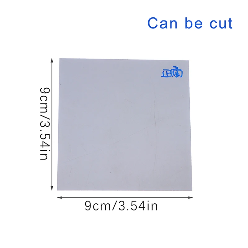 2 Шт. 9x9 См Универсальная Поляризованная Защитная Пленка Для Экрана Электромобиля