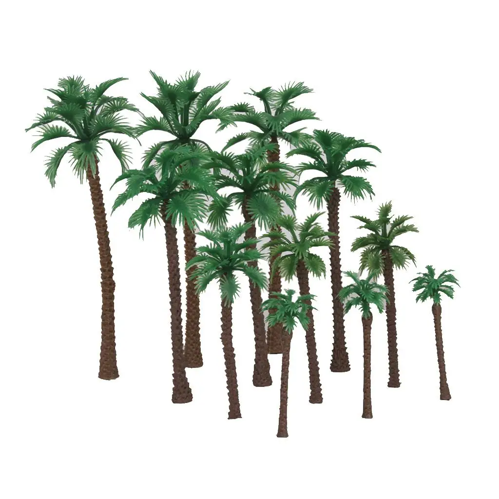 12 шт. Palm HO N Z искусственный лес диорама для проектов модель поезда