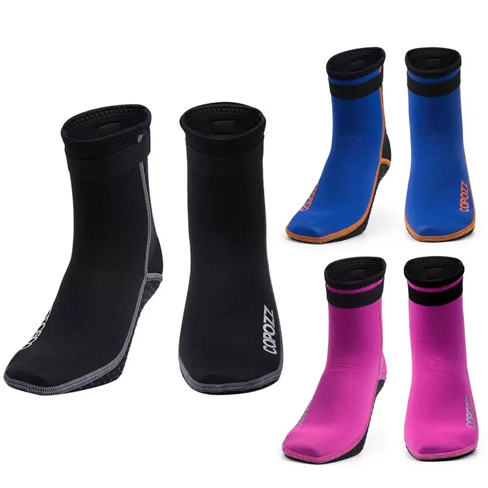 

Носки для дайвинга, ботинки, водонепроницаемая обувь, нескользящая пляжная теплая обувь для Гидрокостюма, подводное плавание, аксессуары д...