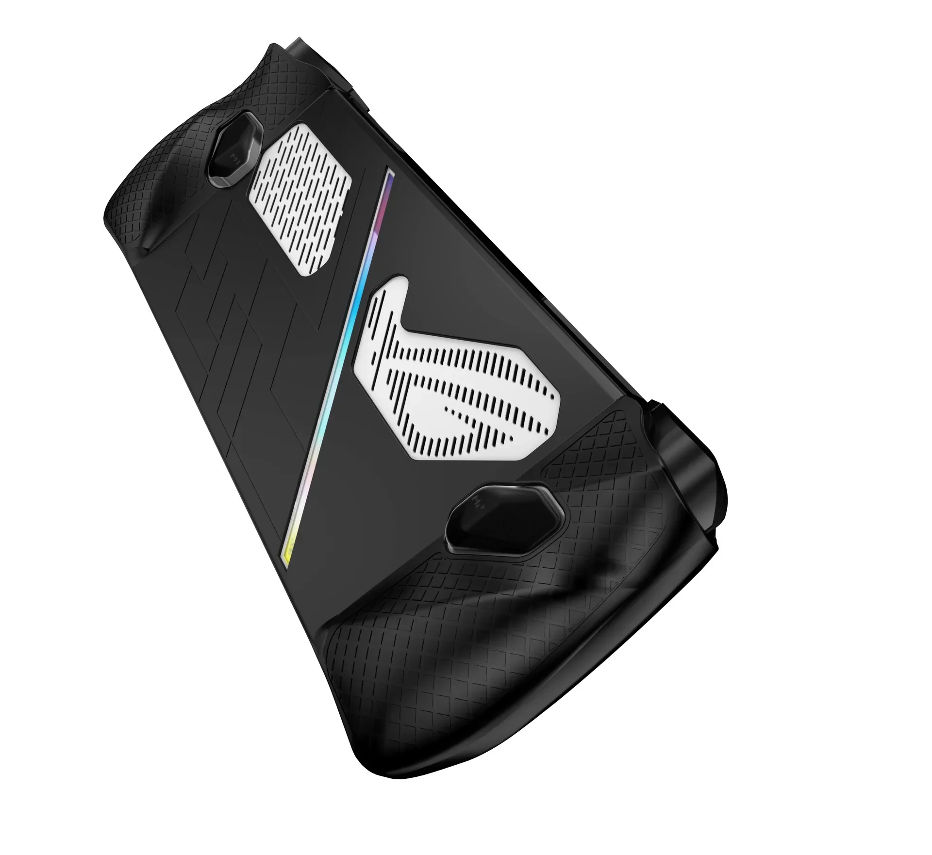 Фото Защитный чехол для ASUS ROG Ally из закаленного стекла, полный комплект 3-в-1, накладки на кнопки, противоударный, устойчивый к царапинам, аксессуары №3