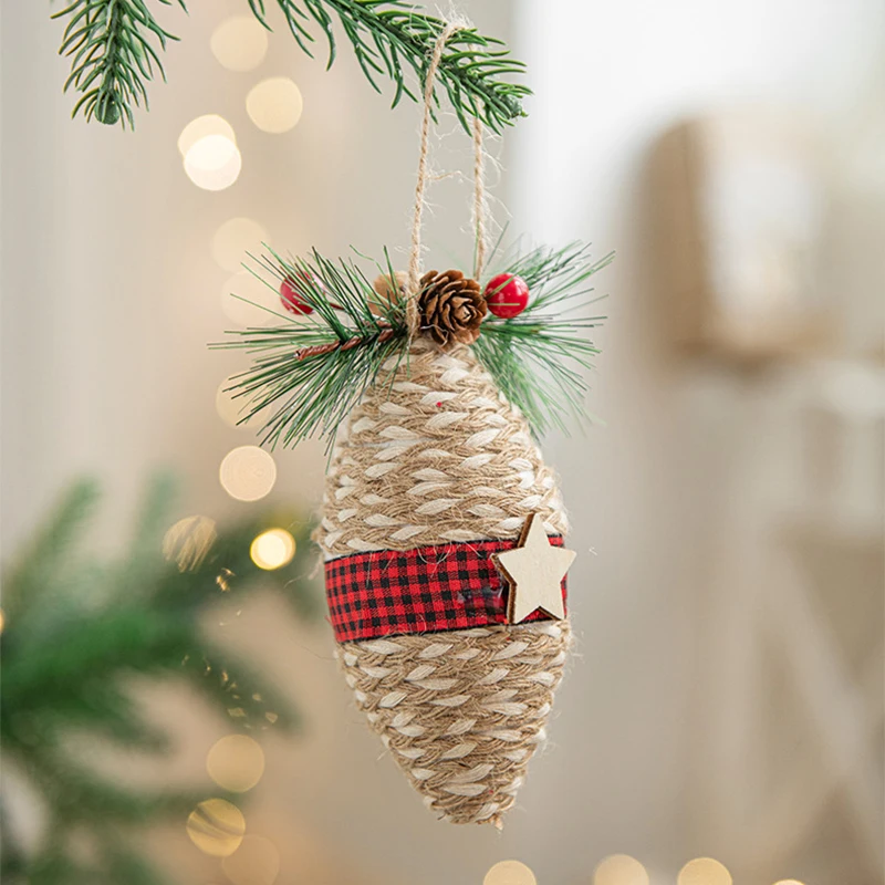 3 шт. Новогодние декоративные шарики в виде красных ягод