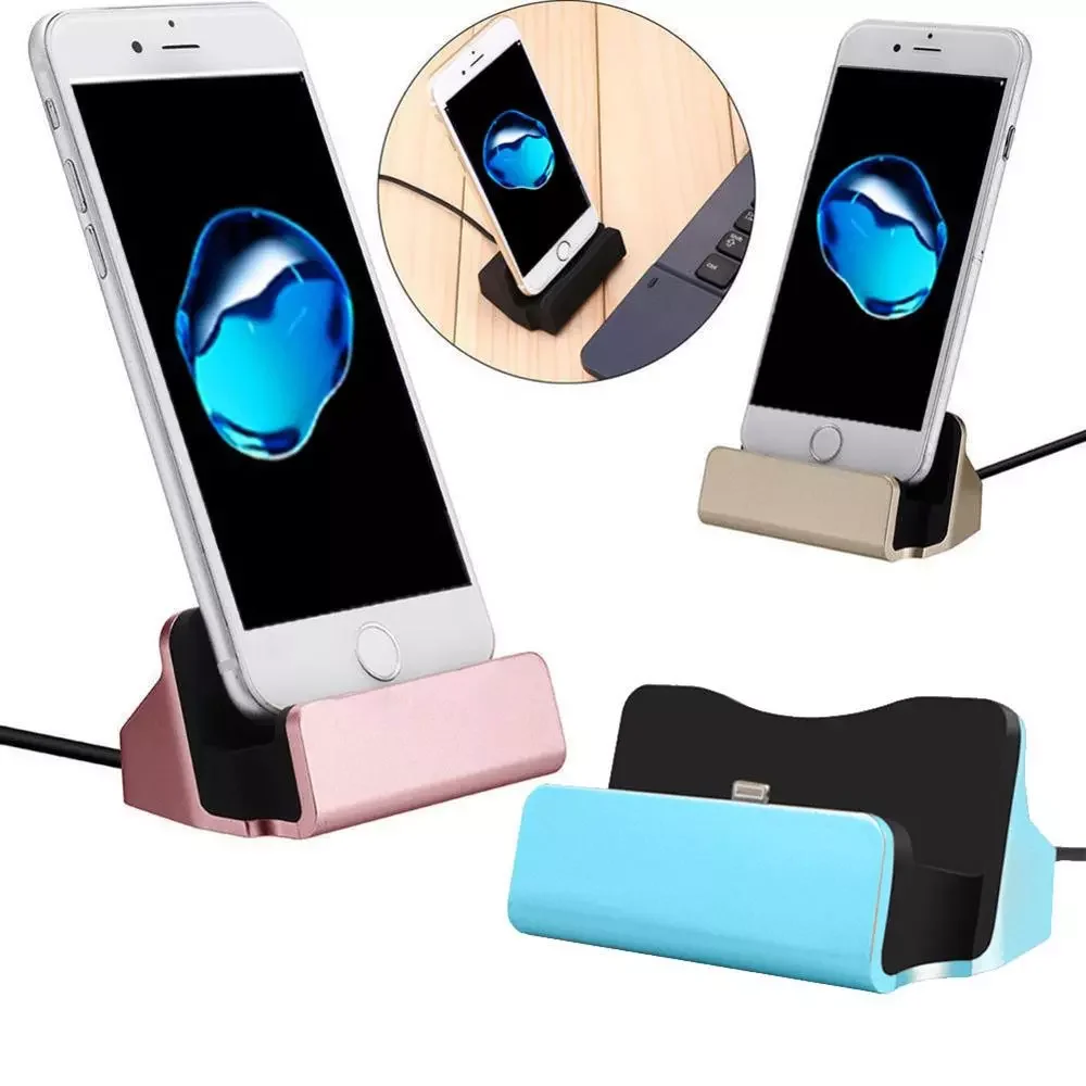 

Charger Charging Dock Cradle Stand Station New Model Fashion Design and Top Quality For IPhone 7 6s Plus X 8 8 plus Chargers