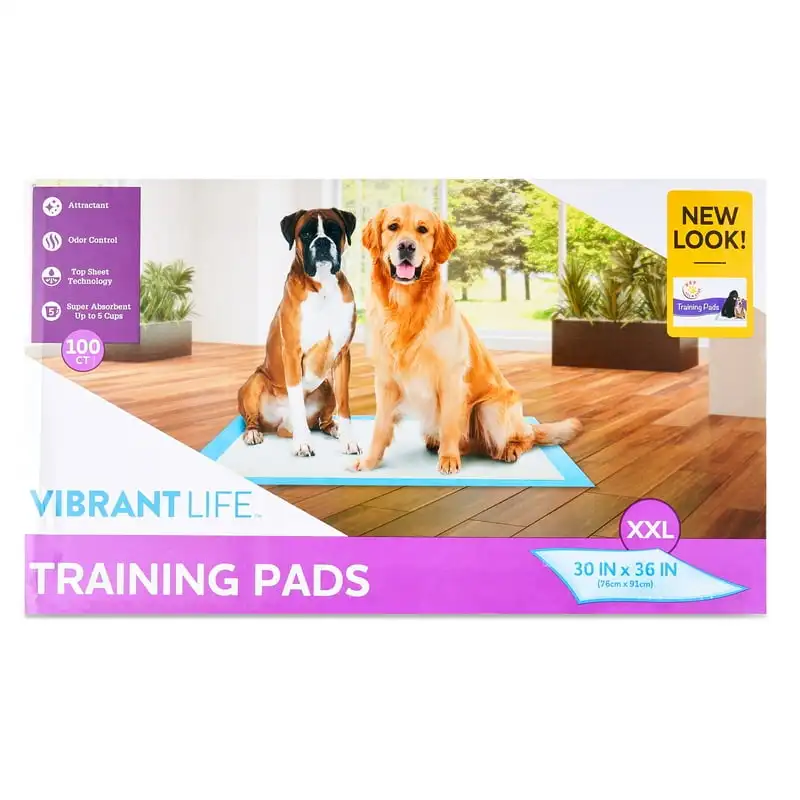 

Training Pads, XXL, 30 in x 36 in, 100 Count