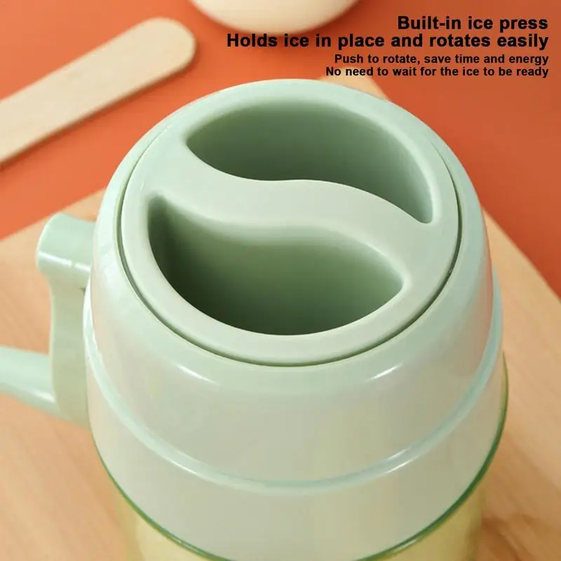 Machine For Home Use | Manual Ice Crusher Ice Shaver And Snow Cone Machine Portable Ice Crusher