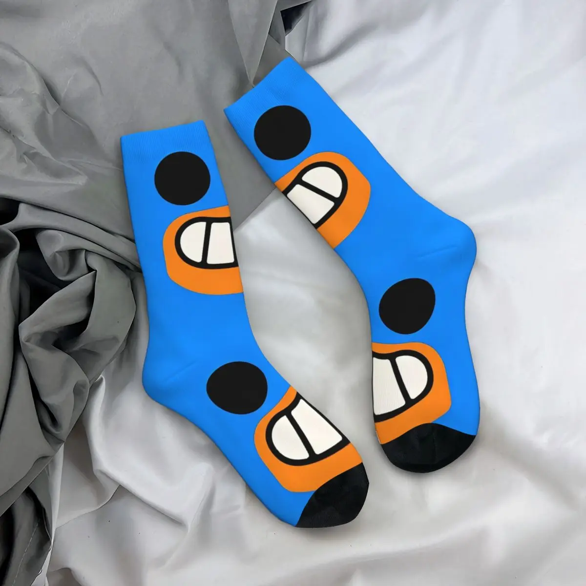 Спортивные носки Harajuku Brawling-Heros Emz Spike Squeak полиэстеровые с героями мультфильмов для