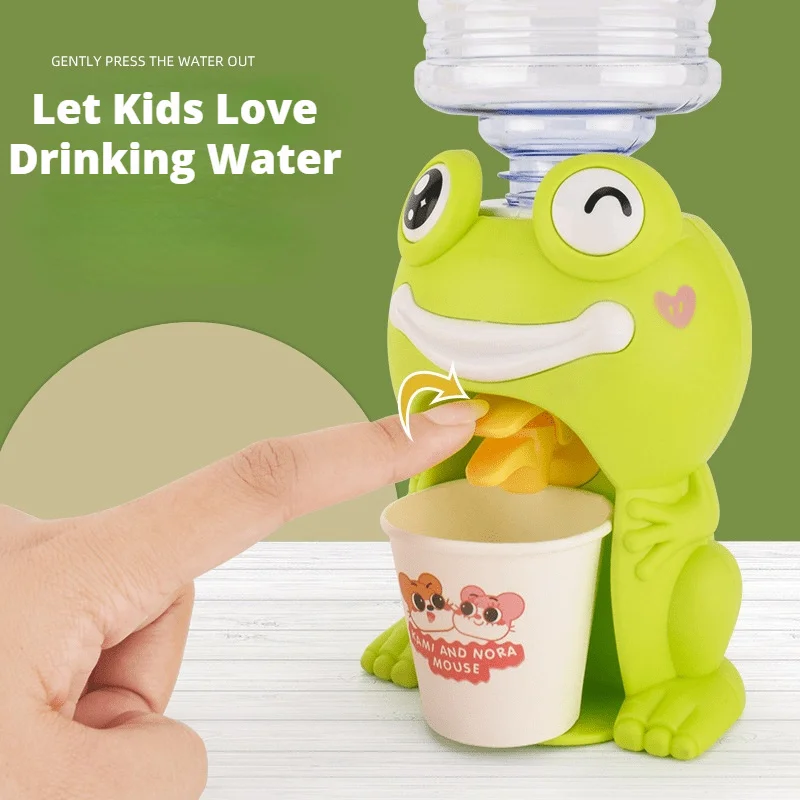 

New Water Dispenser Kitchen Toys For Kids Juice Milk Drinking Fountain Simulation Device Montessori Educational Toys For Girl
