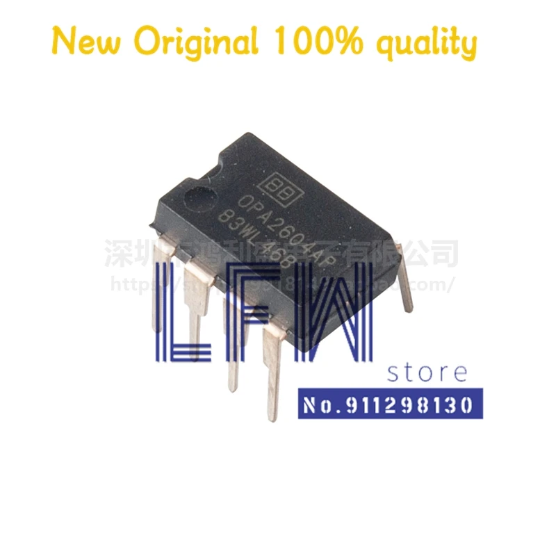 

5pcs/lot OPA2604AP OPA2604A OPA2604 DIP8 100% New&Original In Stock