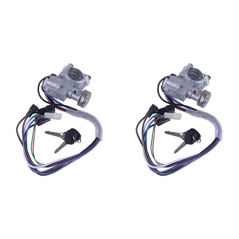 2X переключателя зажигания с ключом UB3976290 подходит для пикапа Mazda B2000 B2200 B2600 1986-1993