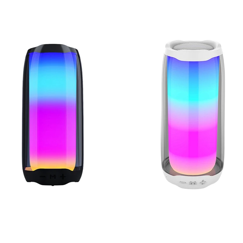 

Pulse 4 Bluetooth Speaker Dazzling Light Effect Plug-In Card Portable Bass Light Seven Small Stereoo