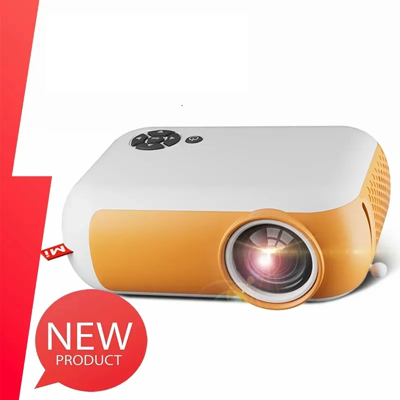 

Мини-проектор A10 для домашнего кинотеатра, переносные проекторы, 3D светодиодный кинотеатр, Смарт ТВ-проектор, совместим с Full HD-видео через USB HD-порт