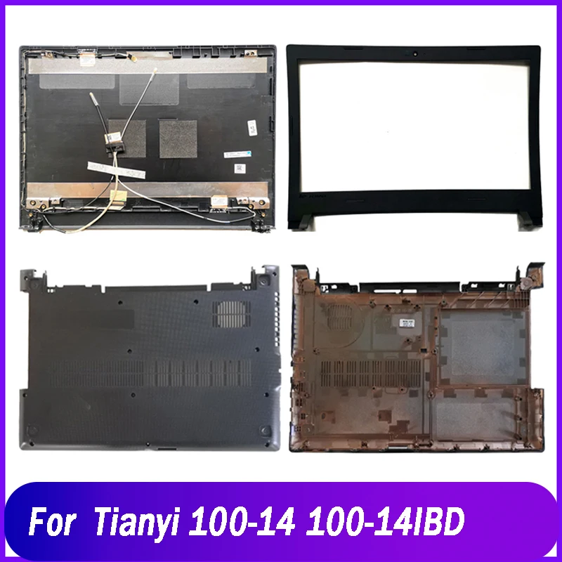 

Новая задняя крышка для ноутбука Lenovo Tianyi 100-14 100-14IBD, задняя крышка ЖК-дисплея, передняя панель, нижняя часть корпуса, черный корпус A B D