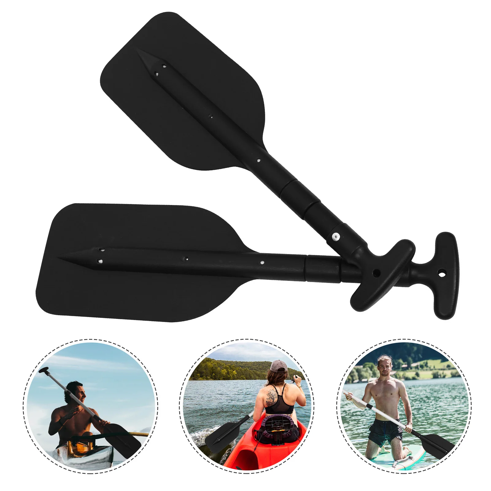 

2pcs Retractable Kayak Floating Paddles Portable Paddle Board Accessories