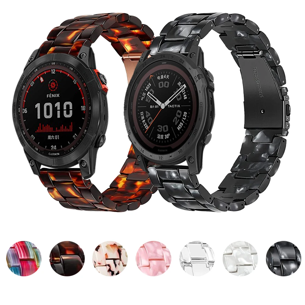 

Resin Transparent Strap For Garmin Venu 2 Sq GarminMove 3 GarminActive Vivoactive 4 Band 20/22mm Bracelet Watchband Accessories