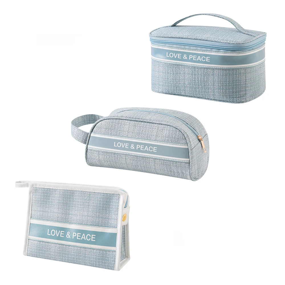 

Женская вместительная косметичка, квадратная сумочка, органайзер для туалетных принадлежностей, многофункциональная дорожная Портативна...