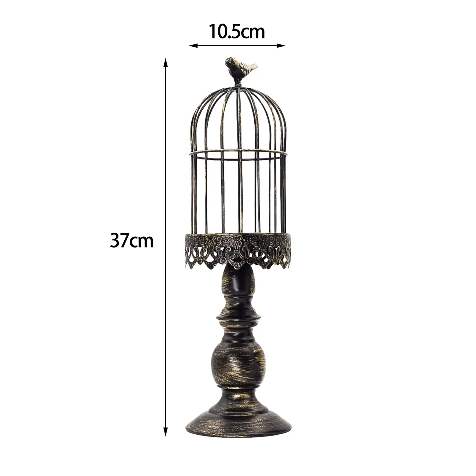 

Металлический подсвечник MagiDeal