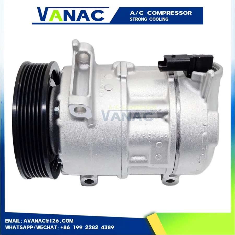 Компрессор переменного тока 6SEL16C для CITROEN C4/PEUGEOT 308 DCP21011 447150 -1740 -1730 6453WH 9659875580 447190 -8110