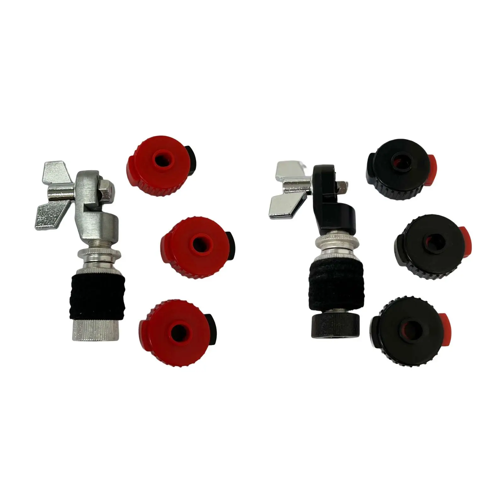 

Standard Hi Hat Cymbal Clutch Stand Post with Quick Release Cover Fixator Heavy Duty Jazz Drum Clutch for Accessory Repair Parts