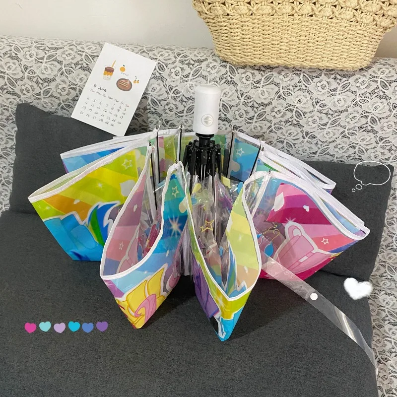 Полностью автоматический прозрачный зонт My Little Pony Animation Twilight Sparkle Pinkie складной