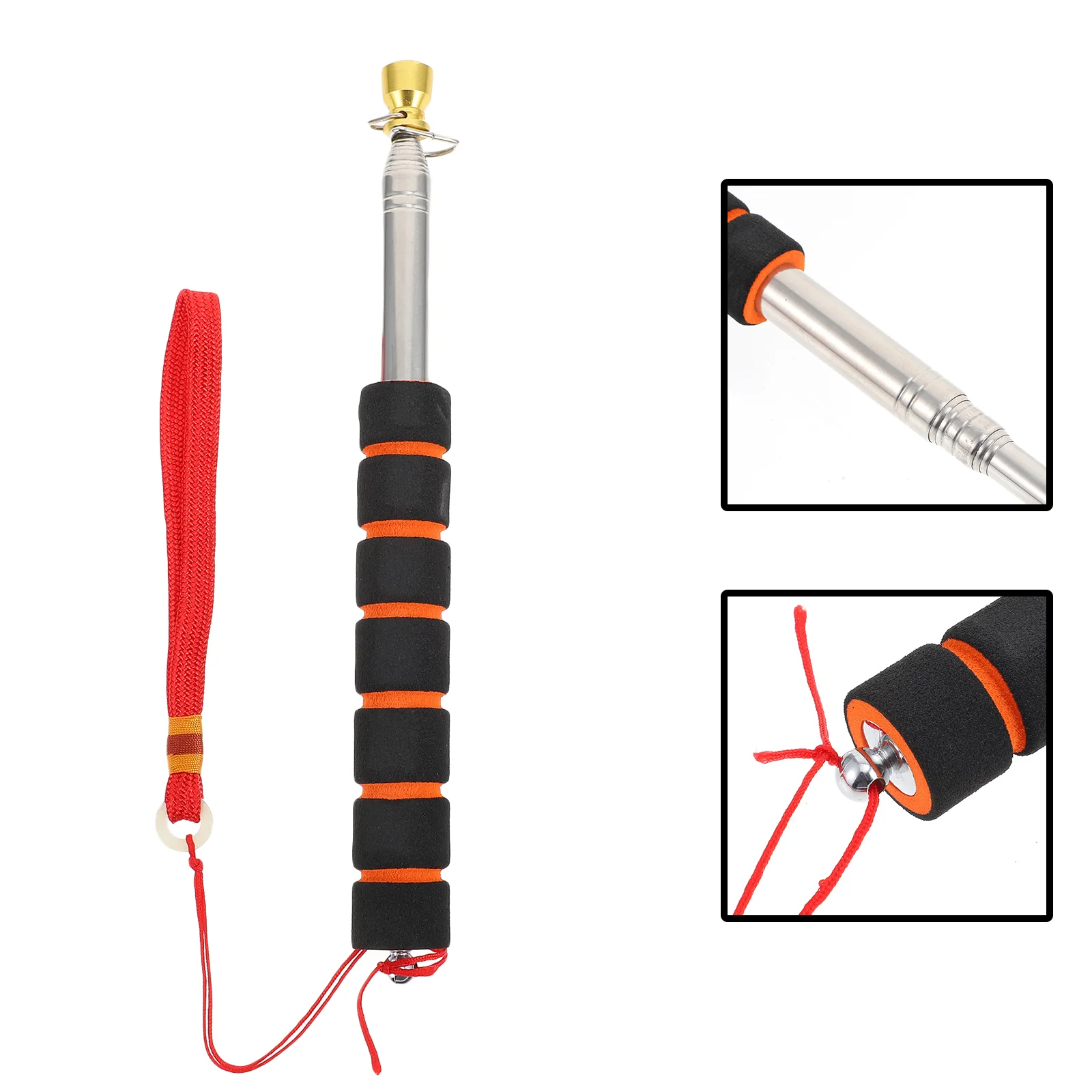 

Portable Flagpole Handheld Teaching Flagpole Extendable Guide Flag Pole