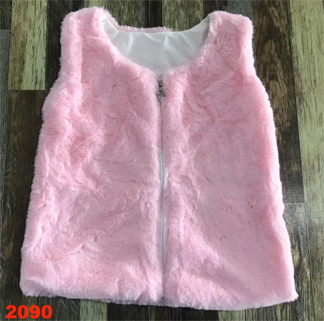 Фиолетовое зимнее пальто для девочек верхний жилет верхняя детская одежда