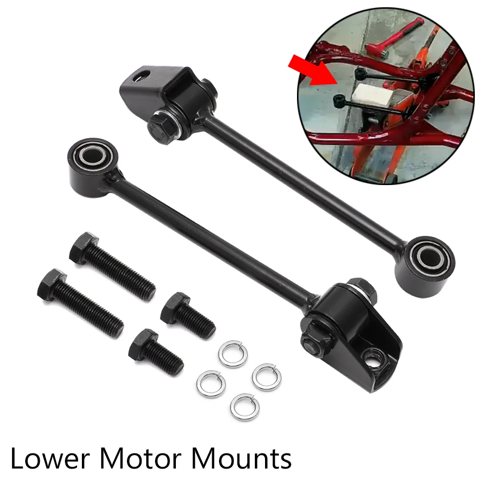 

Для Yamaha Banshee 350 YFZ350 1987-2006 моторные крепления нижние левые правые + крепежные болты 2 шт.