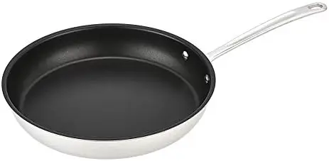 

Non-Stick Stainless Steel Fry Pan, 12 Inch
