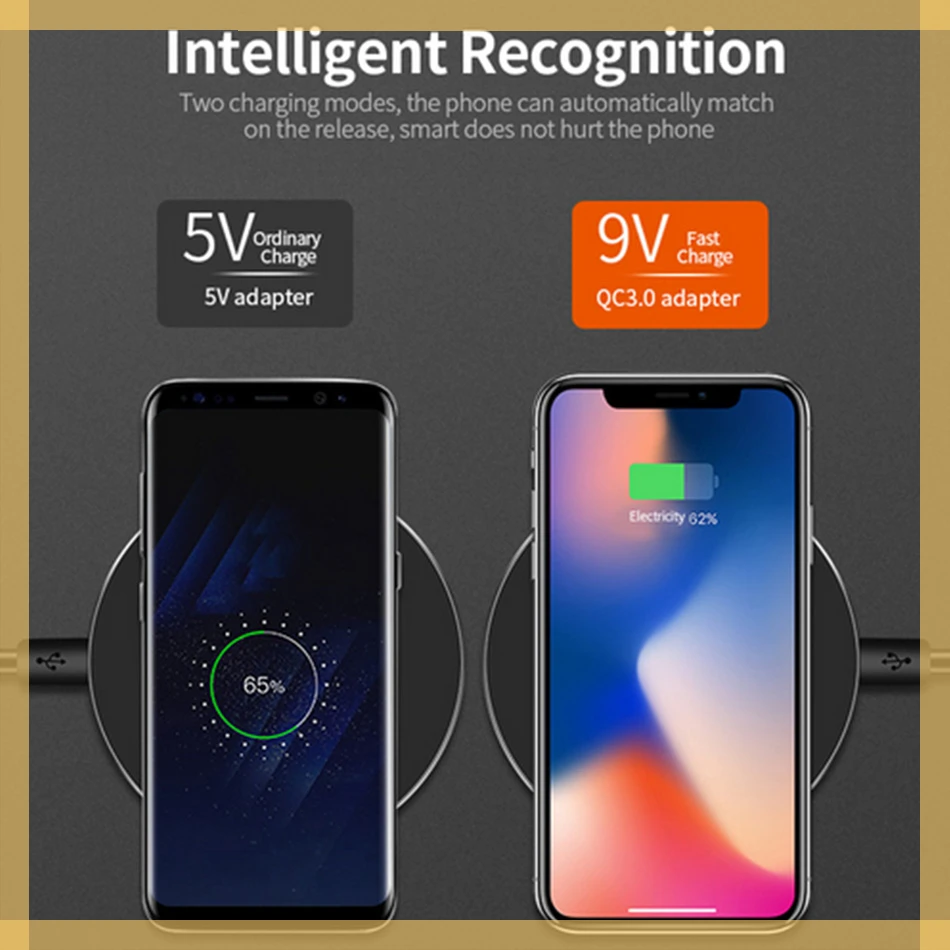 

30W qi Wireless Charger for iPhone 11 X XR XS 8 fast wirless Charging for Samsung phone Qi charger wireless