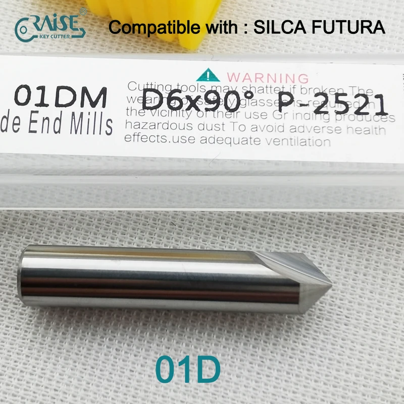 Фото Фреза RAISE, совместимая с ключевыми станками SILCA 01D, 01DW, ILCO, SILCA FUTURA №1