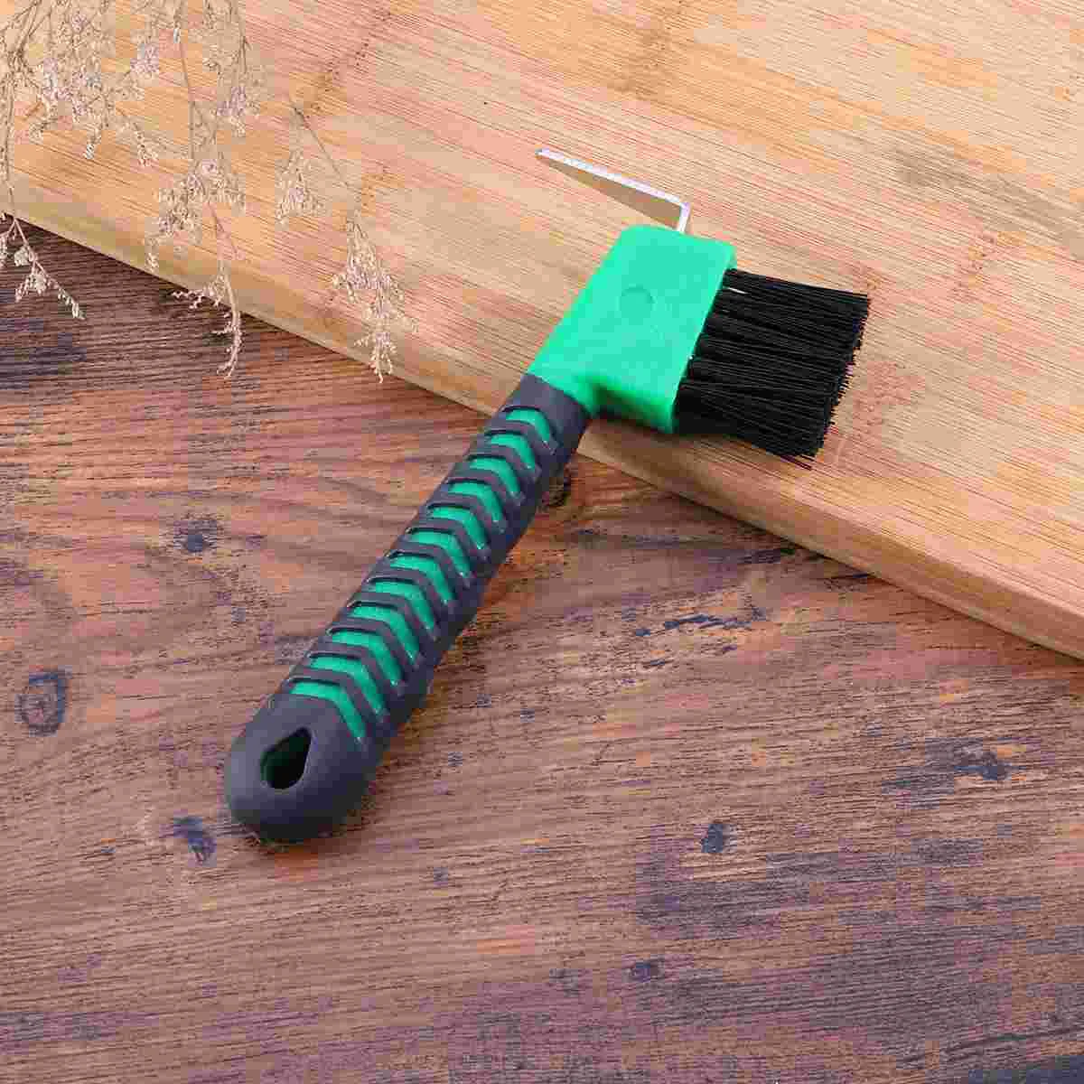 

Hoof Horse Pick Brush Picks Grooming Forhorses Tools Brushes Tack Soft Rubber Kit Handle Supplies Ultimategrip Portable Cleaning