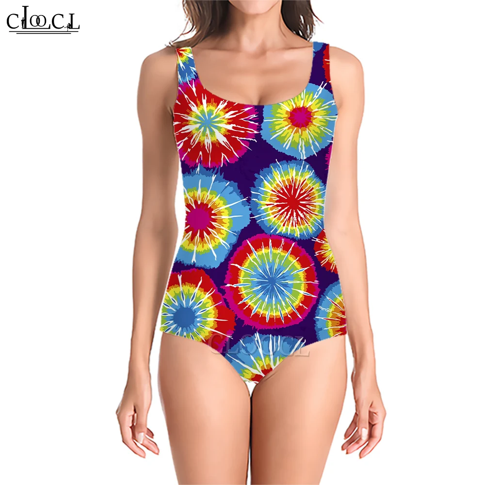 

Женский слитный купальник CLOOCL, купальник с рисунком на завязках, с рисунком, летний купальник, сексуальная женская одежда, Прямая поставка