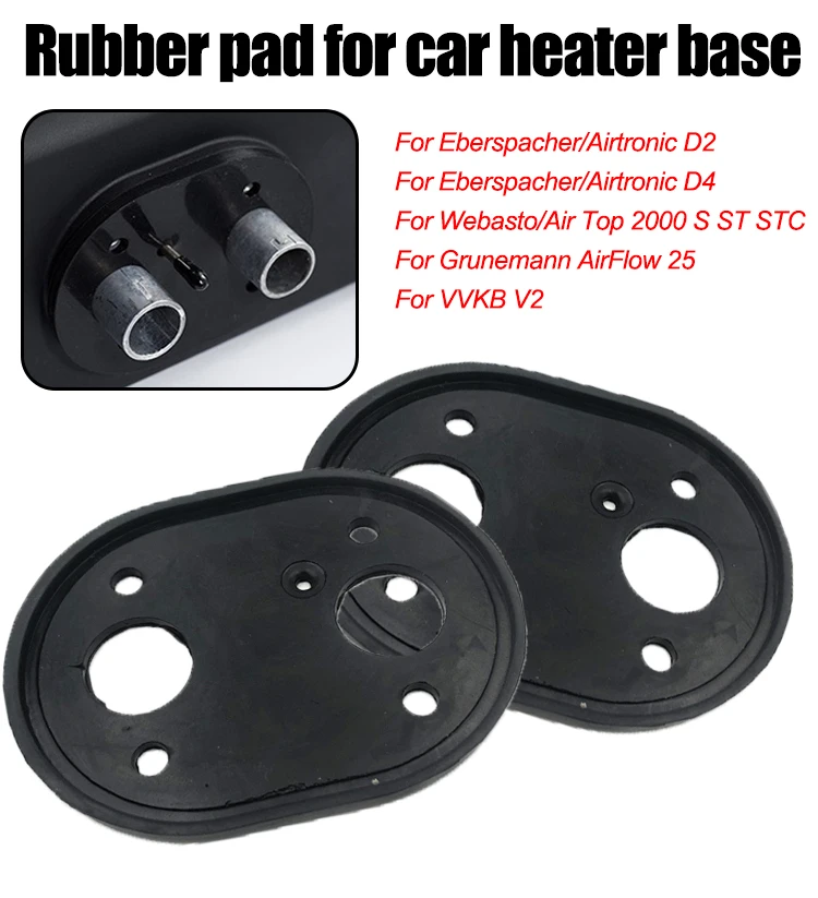

Car Heater Mount Rubber Bracket Pad Rubber Mat Base Sealant Gasket For Webasto Grunemann VVKB V2 Eberspacher Airtronic D2 D4