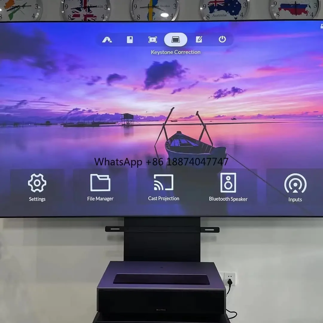[WUPRO x FENGMI]2400 ansi поддержка ТВ 8K global Fengmi 4k PRO лазерный проектор для домашнего