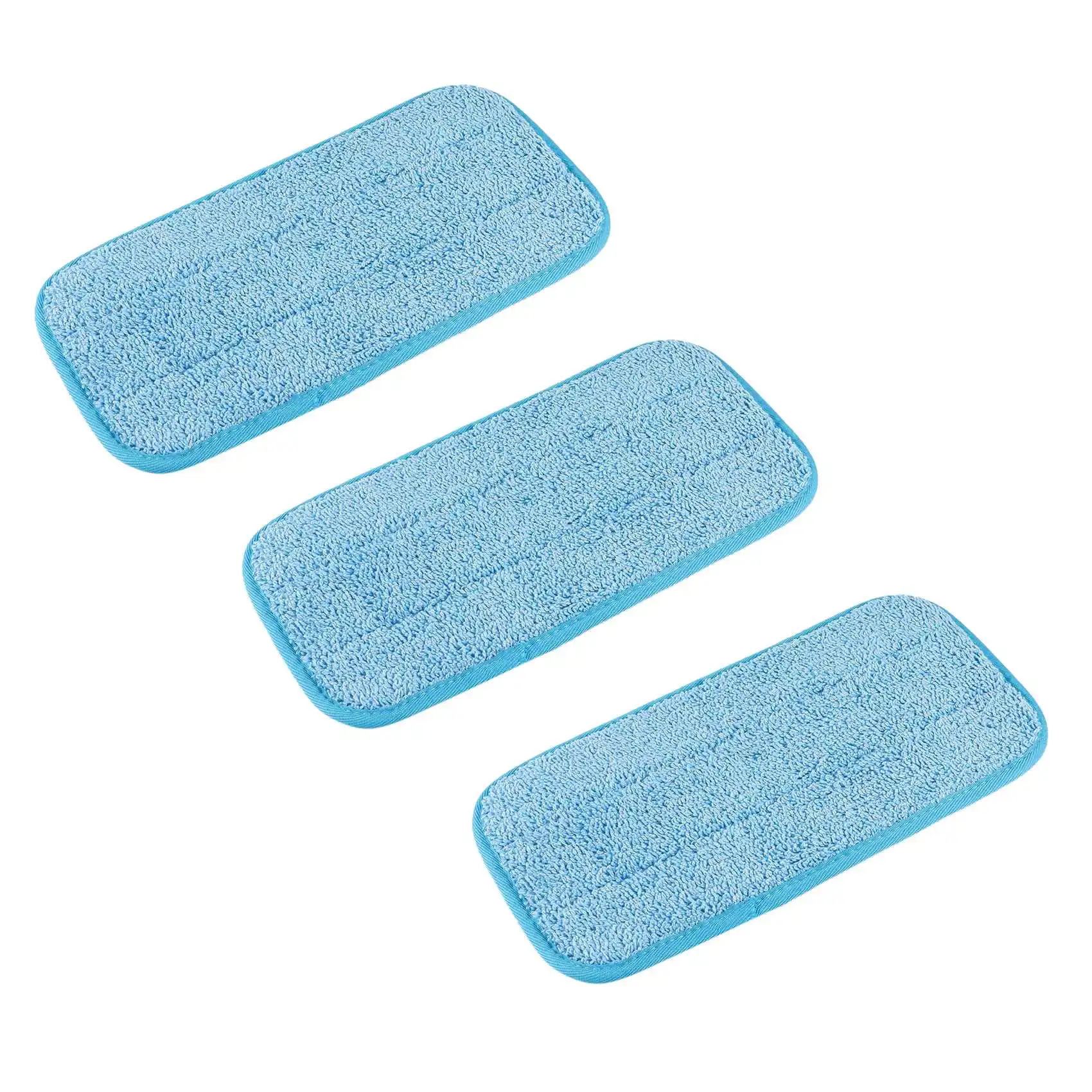 

Многоразовые накладки для швабры, совместимые с Swiffer Wetjet, моющиеся накладки из микрофибры для швабры, насадки для швабры, синие