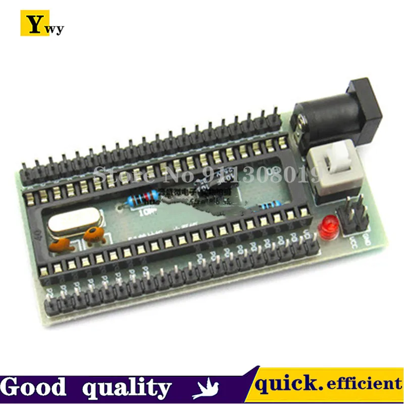 51 MCU минимальная системная плата STC89C52 AT89S52, макетная плата, обучающая плата