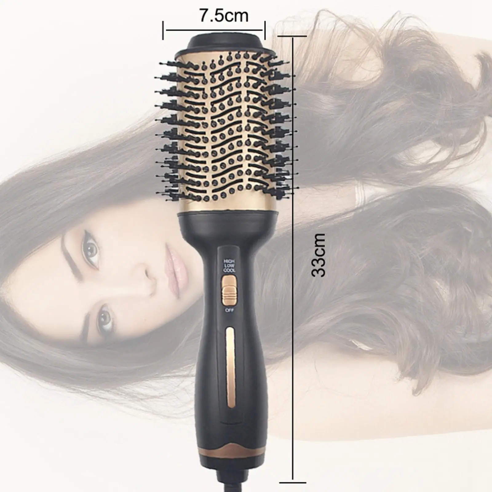 Щетка для выдувания волос профессиональная щетка и горячего воздуха