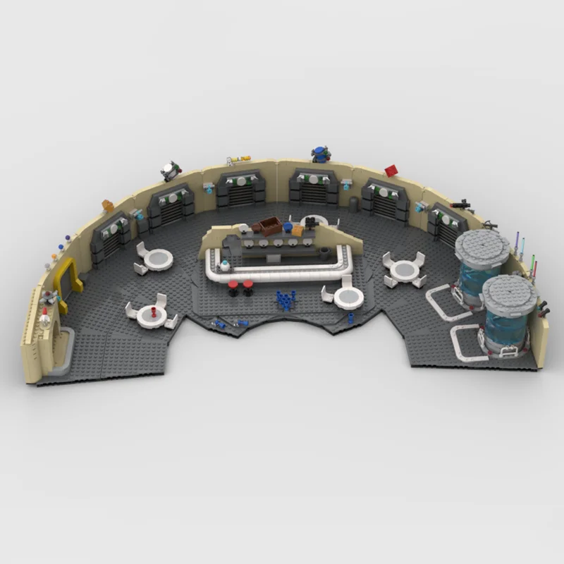 Фото 2410 шт. MOC The Complete Saga Cantina Star Battle Модель Строительные блоки Конструкция Рождественский подарок DIY Идея игрушек Образовательный кирпич №2