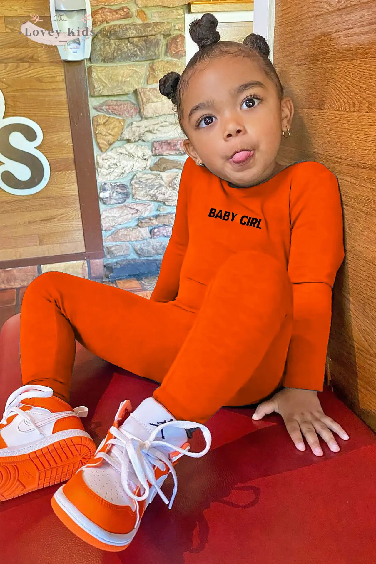 

Комбинезоны для маленьких девочек 2022, Модный хлопковый дышащий мягкий цельный комбинезон с буквенным принтом и длинными рукавами для малыш...