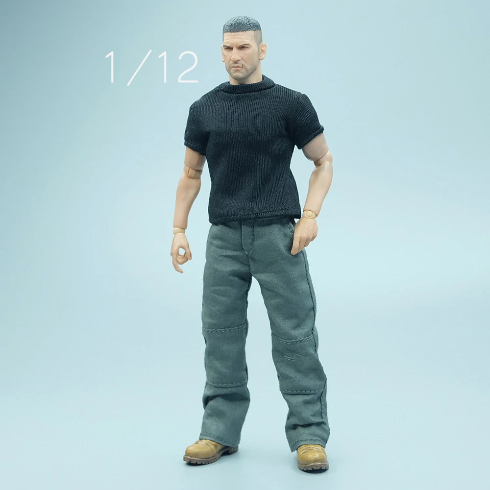 В наличии 1/12th злые зомби жители голова тела SHF MEZCO фигурки модель для поклонников сборная