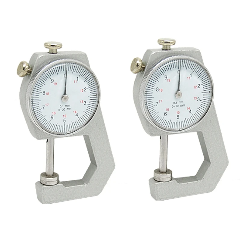 

2X Pocket Thickness Measurement Gauge Gage Tool 0 To 20Mm